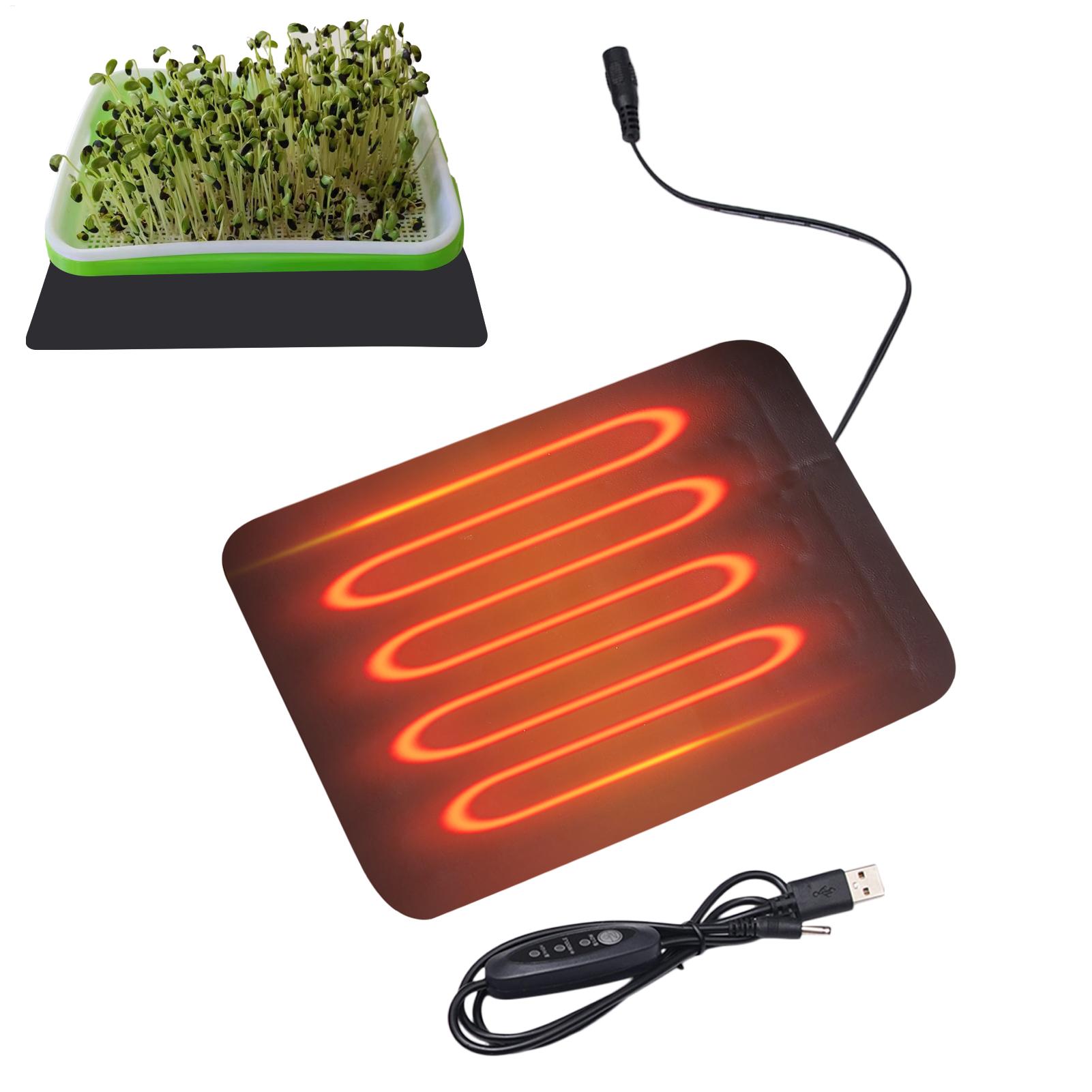 8.5W USB Seedling Heat Mats 3  - Seedling Heat Mat ulasan dan harga