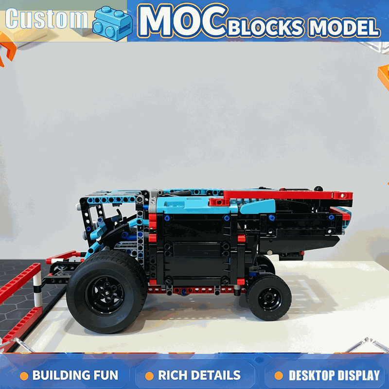 556PCS MOC Farm Combine Harves - Agriculture Farming Education ulasan dan harga
