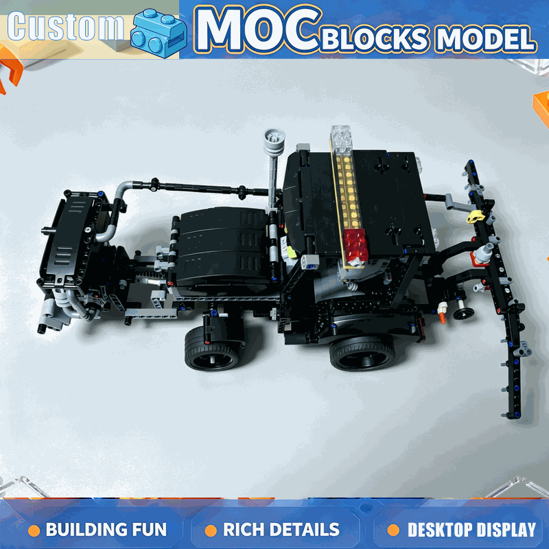 1326PCS Farm Tractor MOC Build - Agriculture Farming Education ulasan dan harga