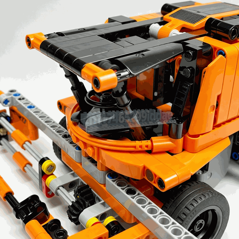 512PCS Combine Harvester MOC A - Agriculture Farming Education ulasan dan harga